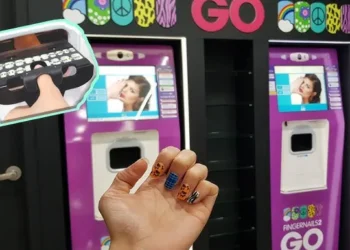 machine ongle automatique finger nail rapide