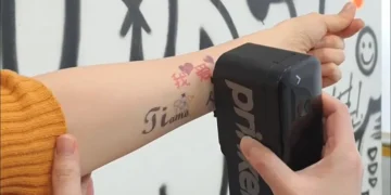 prinker tatouage permanant marketing pub