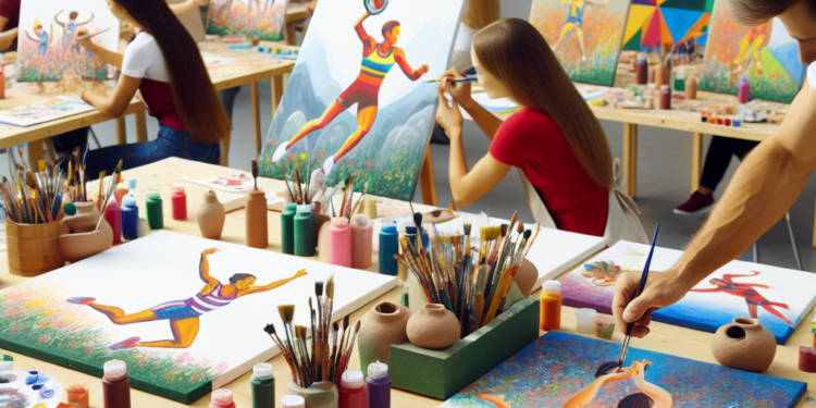 Ateliers Artistiques: Créez vos Souvenirs des JO avec des Artistes Locaux