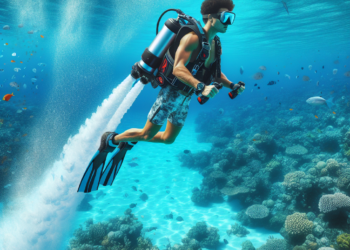 Aventure sous-marine: Louez un jetpack aquatique pour découvrir la mer!