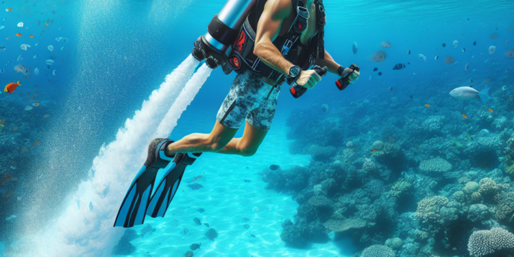 Aventure sous-marine: Louez un jetpack aquatique pour découvrir la mer!