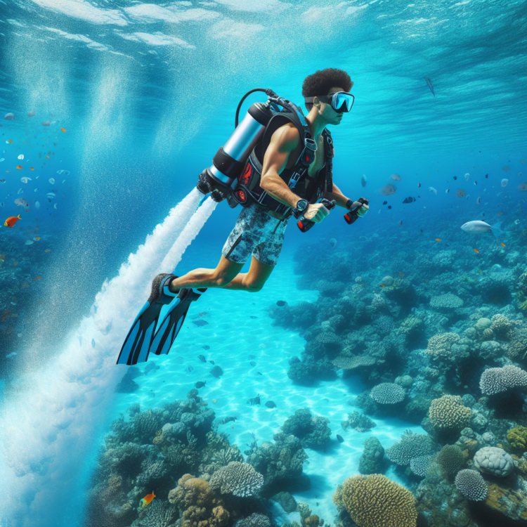 Aventure sous-marine: Louez un jetpack aquatique pour découvrir la mer!