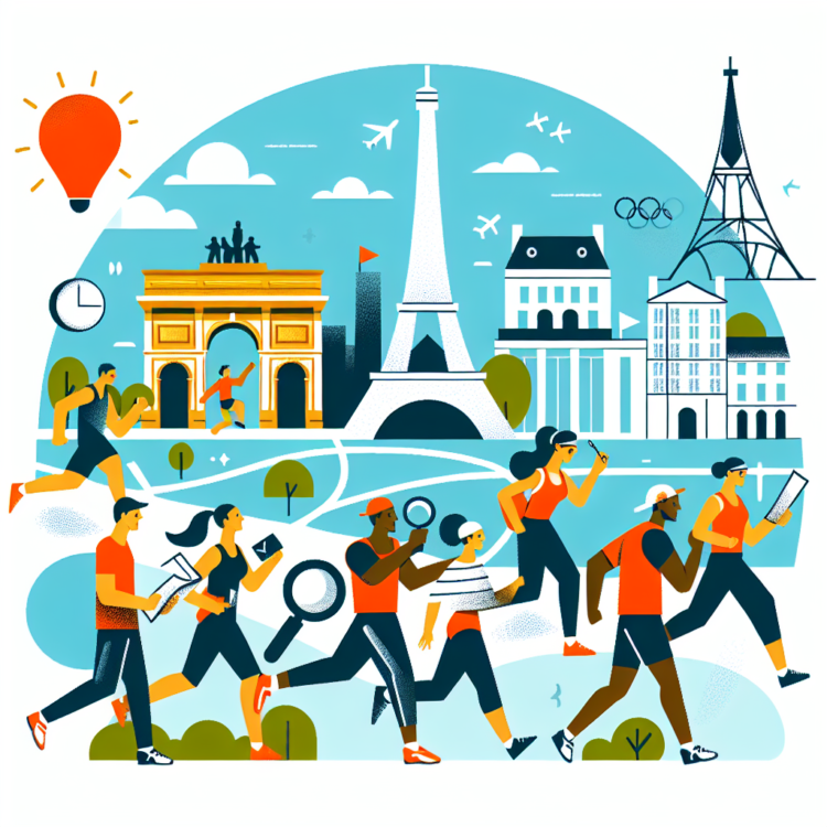 Chasses au trésor olympiques : explorez Paris en mode sportif et ludique !