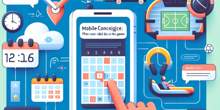Conciergerie Mobile: Planifiez votre journée idéale aux Jeux avec réservations et conseils