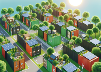 Conteneurs Éco-Habitats: Espaces de vie compacts & durables pour un futur écolo