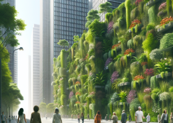 Création d'espaces verts verticaux : respirez mieux en ville, détendez-vous !