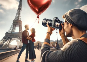 Service photo pro devant les sites emblématiques