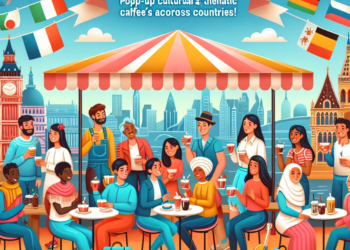 Découvrez le Monde: Pop-up Cafés Culturels et Thématiques à Travers les Pays!