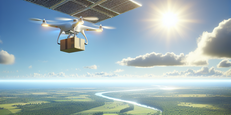 Livraison éco-responsable: Drones solaires pour un impact environnemental minimal