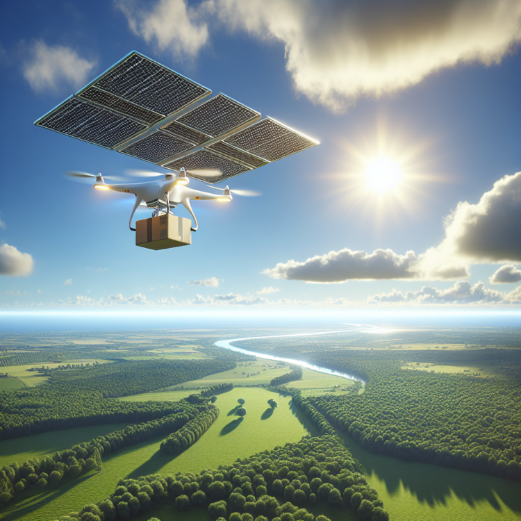 Livraison éco-responsable: Drones solaires pour un impact environnemental minimal