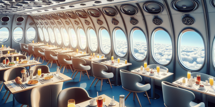 Restaurant Aérien: Brunch en Altitude et Décor d'Avion Immersif