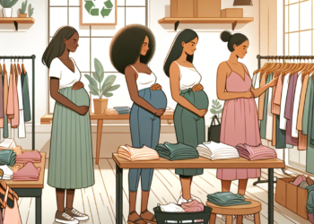 Service de location de vêtements de maternité: économie et durabilité pour futures mamans
