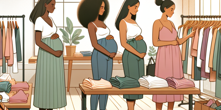 Service de location de vêtements de maternité: économie et durabilité pour futures mamans