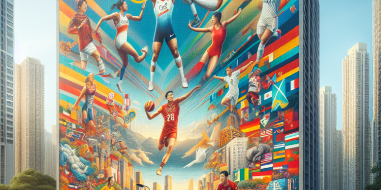 Immortalisez l'Esprit Olympique: Fresques Éphémères par des Artistes du Monde Entier