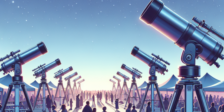 Observatoires mobiles avec télescopes : Événements en plein air inoubliables !