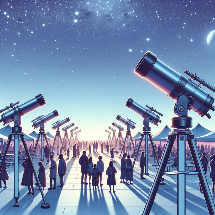 Observatoires mobiles avec télescopes : Événements en plein air inoubliables !