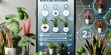 Application pour des plantes d'intérieur saines : conseils sur mesure pour votre environnement