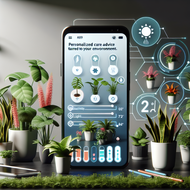 Application pour des plantes d'intérieur saines : conseils sur mesure pour votre environnement