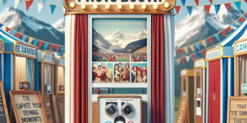 Capturez l'esprit des JO avec des cabines photo vintage !