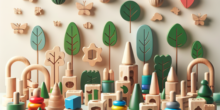 Jouets éducatifs en bois durable: Stimulez créativité et apprentissage chez les enfants