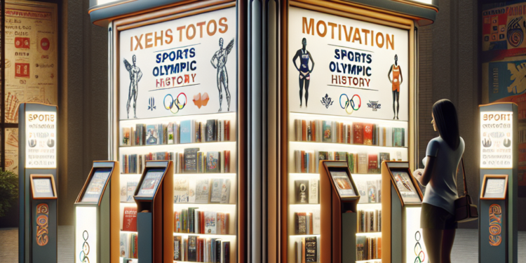 Kiosques d'échange: Sport, Motivation et Histoire Olympique à portée de main!