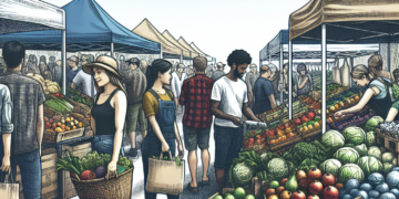 Marchés locaux éco-responsables: circuits courts et zéro gaspi!