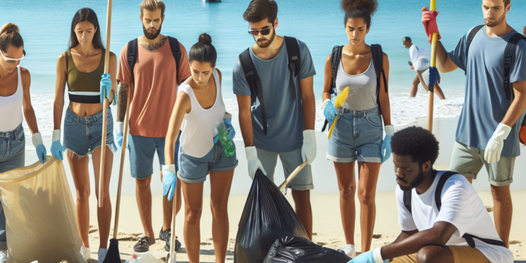 Nettoyage Écologique : Plages Propre et Déchets Collectés Responsablement