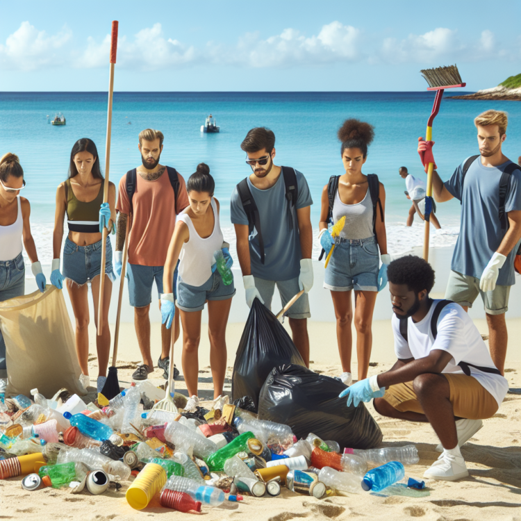 Nettoyage Écologique : Plages Propre et Déchets Collectés Responsablement