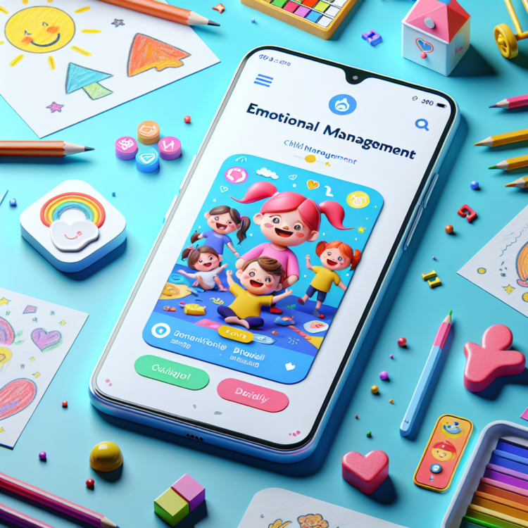 Appli ludique pour aider les enfants à gérer leurs émotions