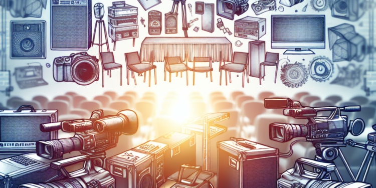 Location Matériel Audiovisuel: Sublimez Vos Événements!